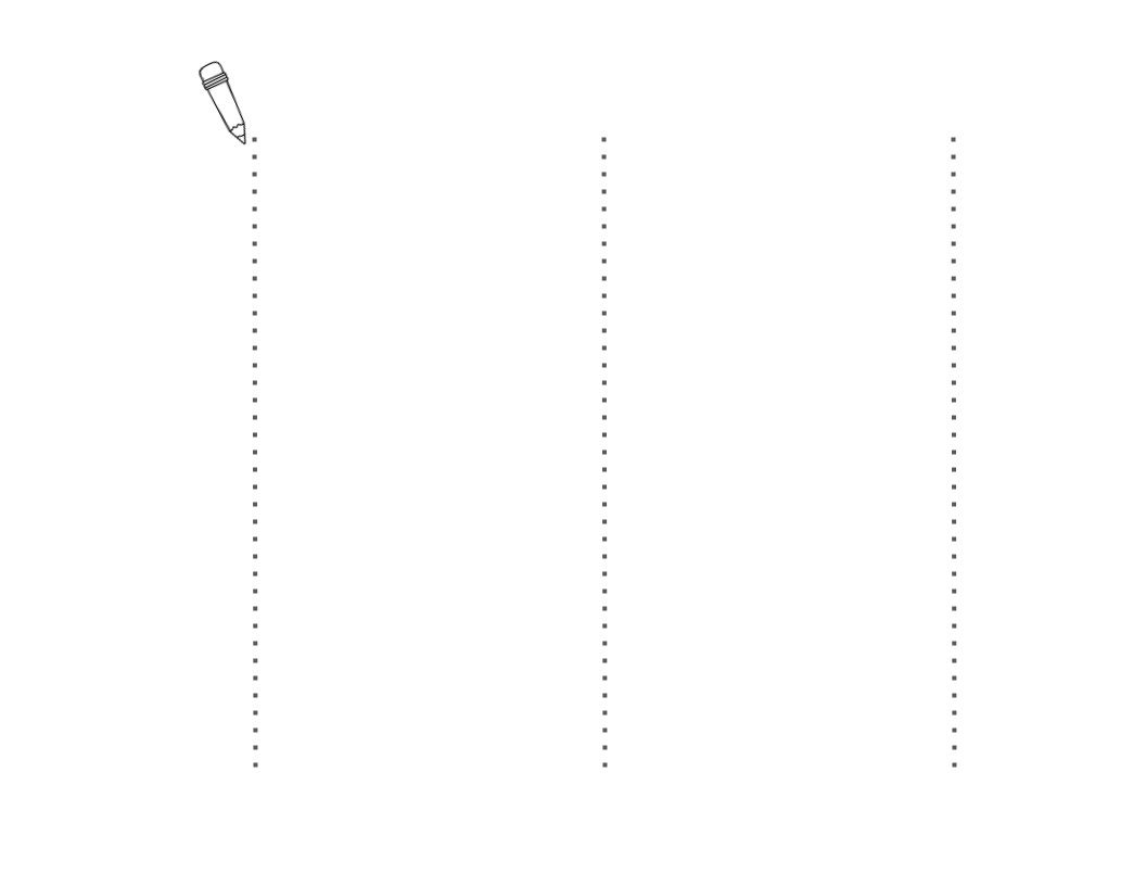 Pre-writing line tracing