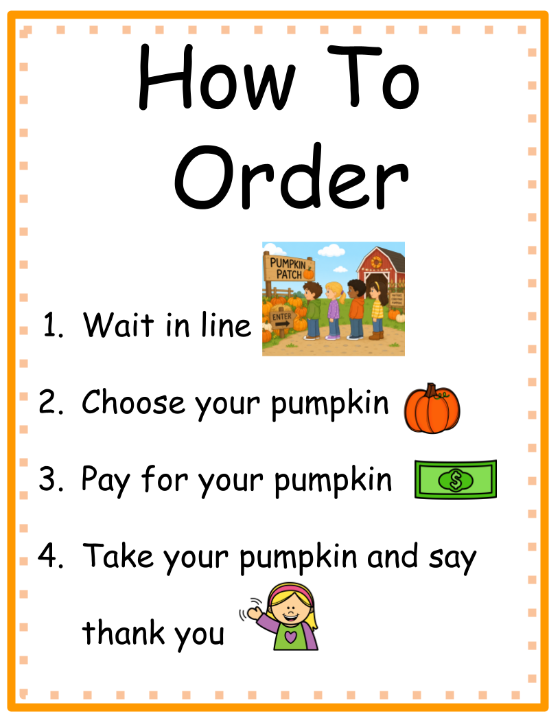 Pumpkin Patch - Dramatic Play Stand
