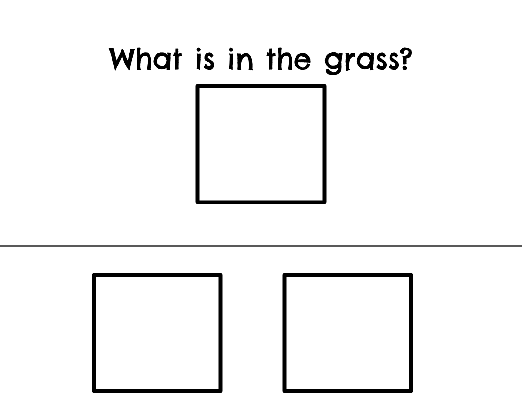 Spring Adapted Reading Comprehension Book