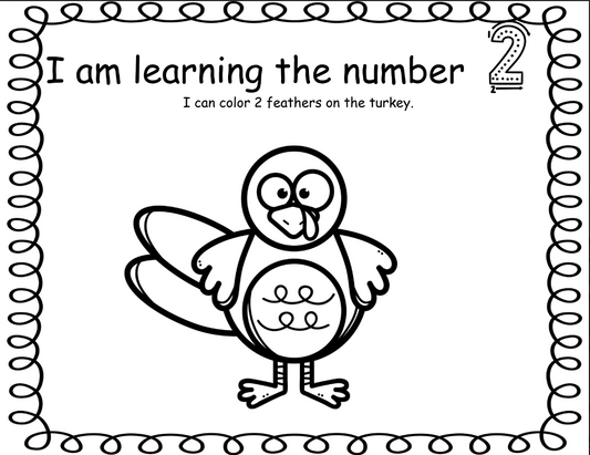 Color Turkey Feathers 1-10