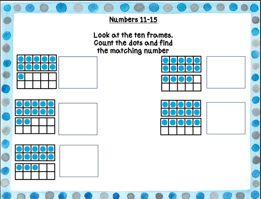 Winter Counting Mats 1-20
