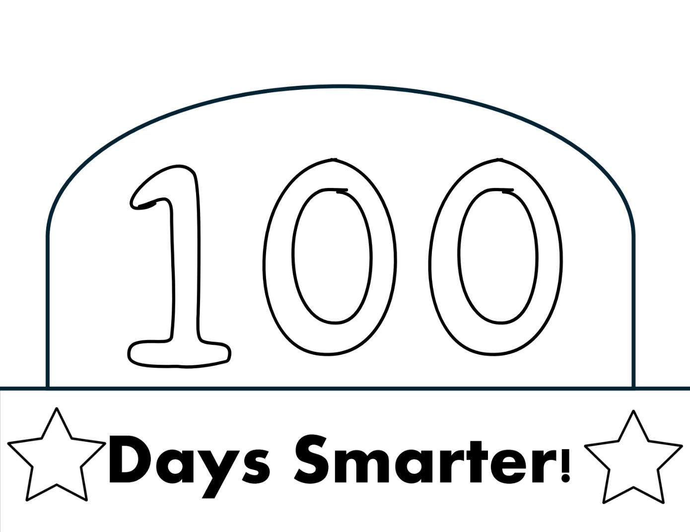 100 Days Smarter Hat