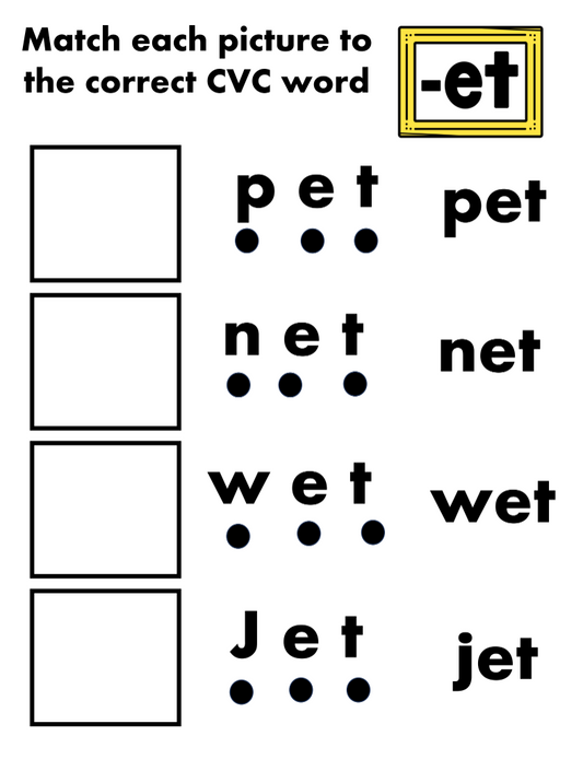 CVC Picture Match Busy Binder