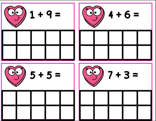 Valentine's Day Addition 1-10