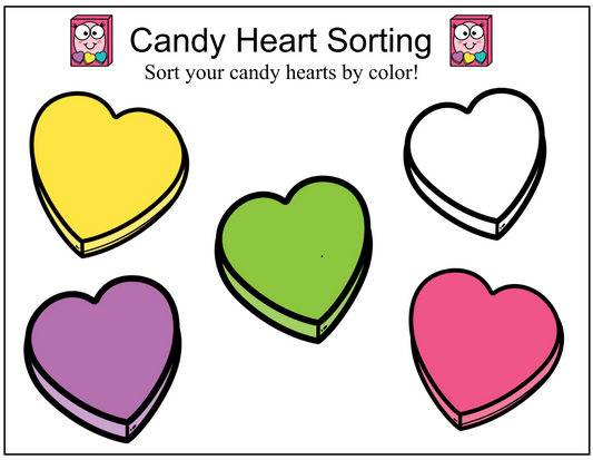 Candy Heart Sorting