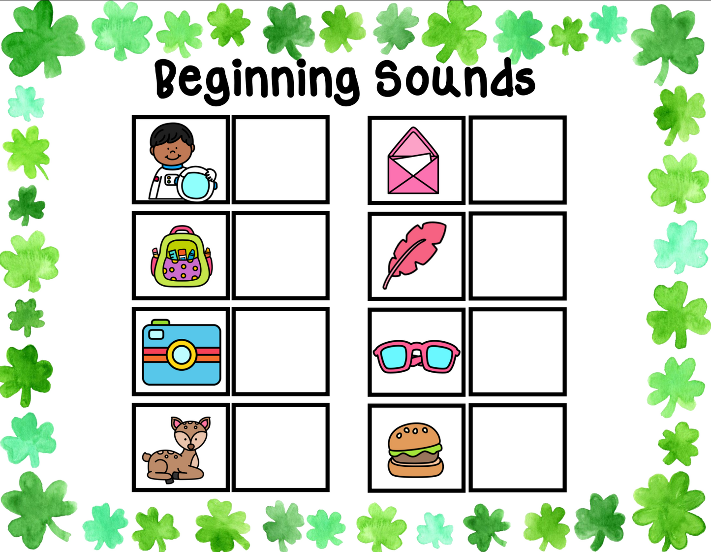 Letter Sound Mats