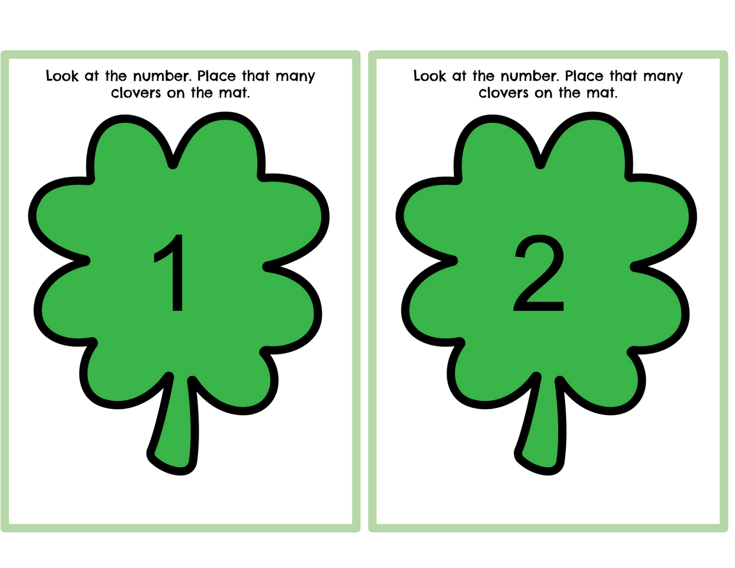 St. Patrick's Day Counting