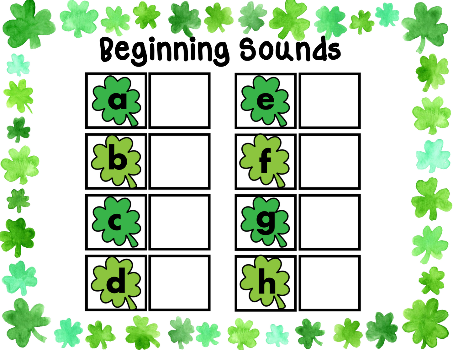 Letter Sound Mats