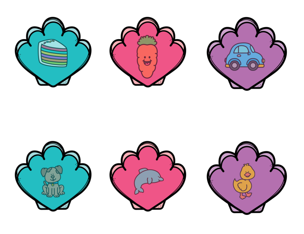 Secret Seashells - Beginning Sounds