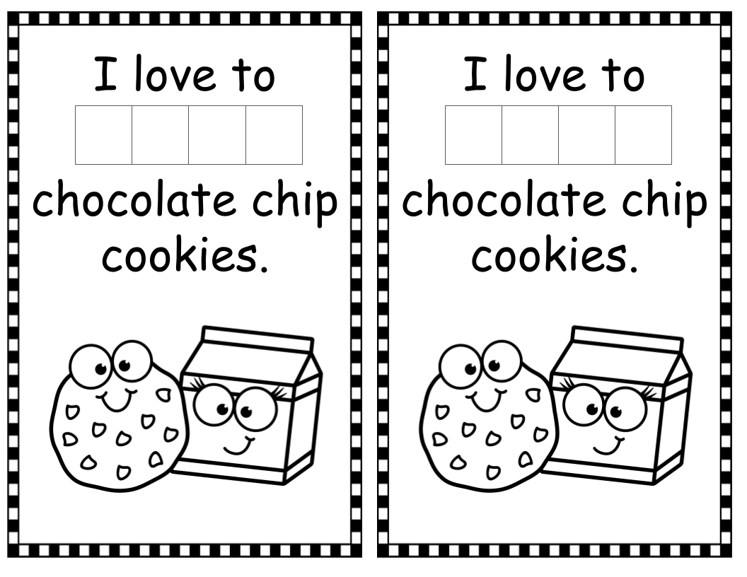 Sight Word Booklet - make