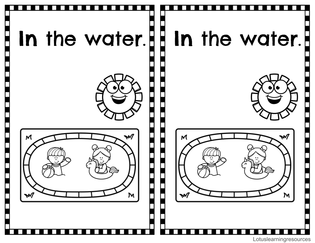 Sight Word Booklet - in