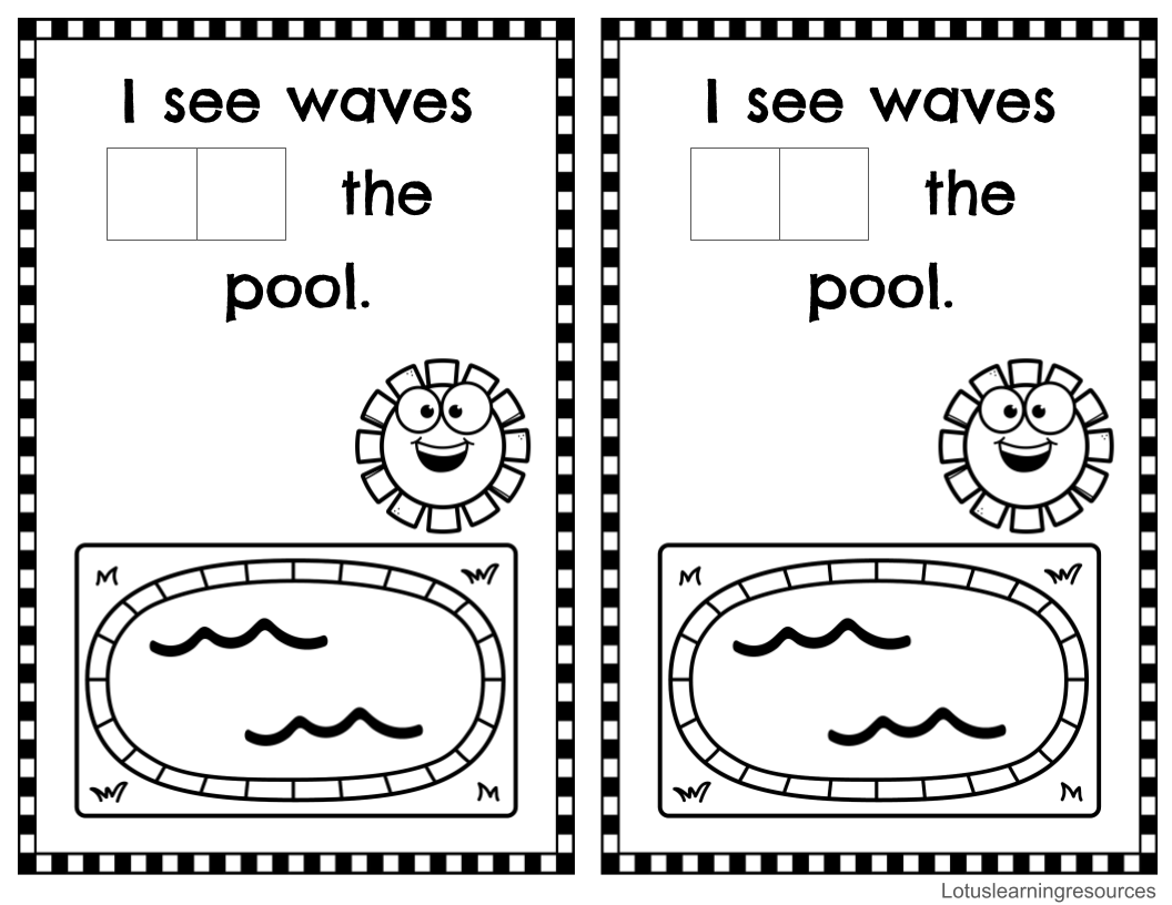 Sight Word Booklet - in
