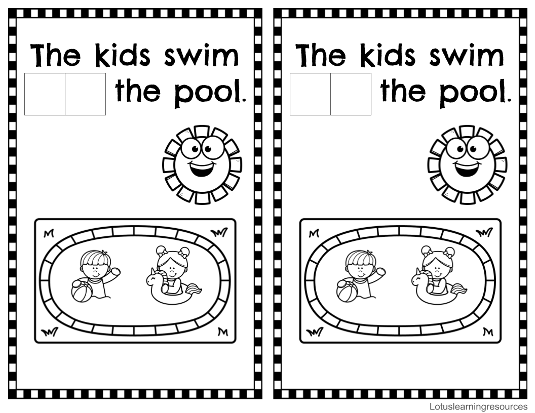 Sight Word Booklet - in