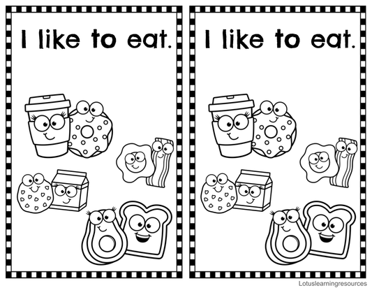 Sight Word Booklet - to