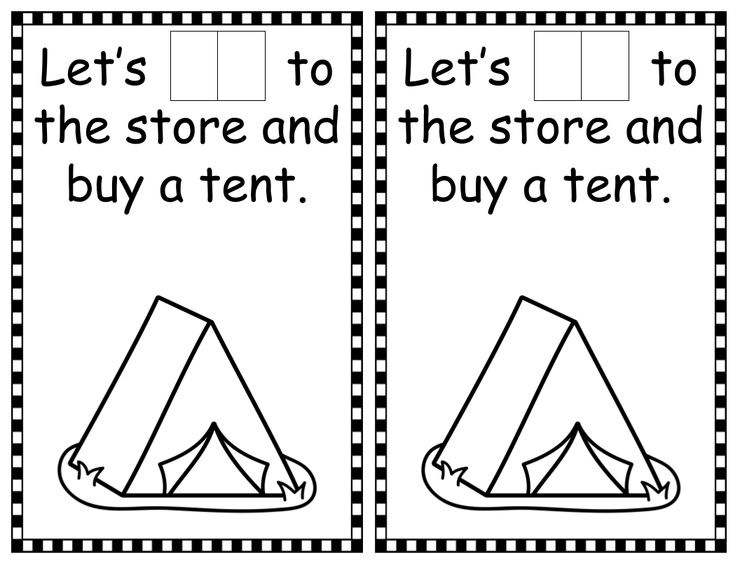 Sight Word Booklet - Go