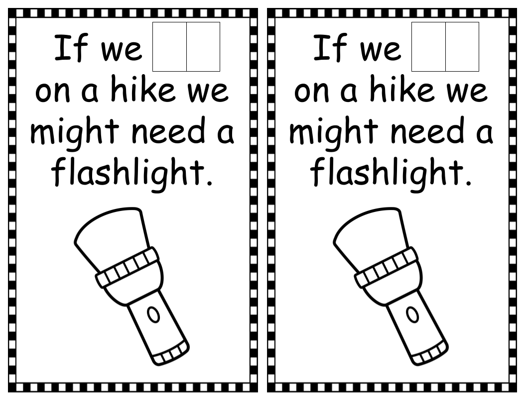 Sight Word Booklet - Go