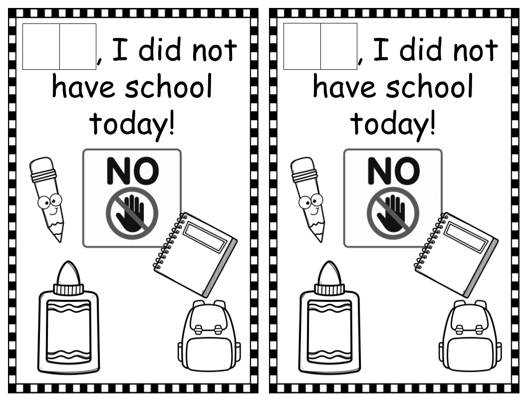 Sight Word Booklet - no