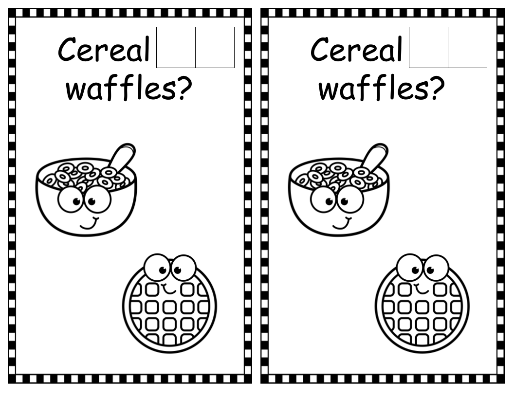 Sight Word Booklet - or