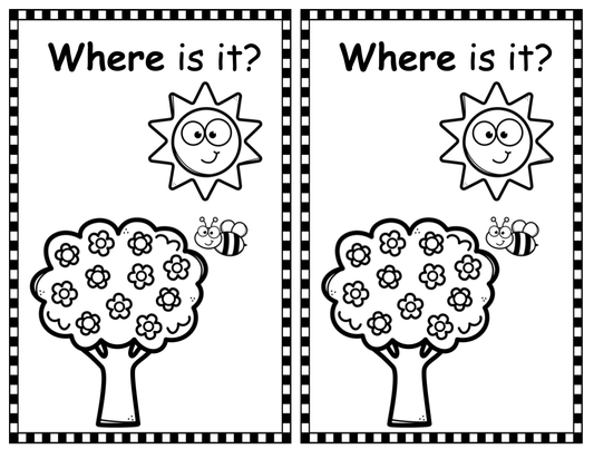 Sight Word Booklet-Where