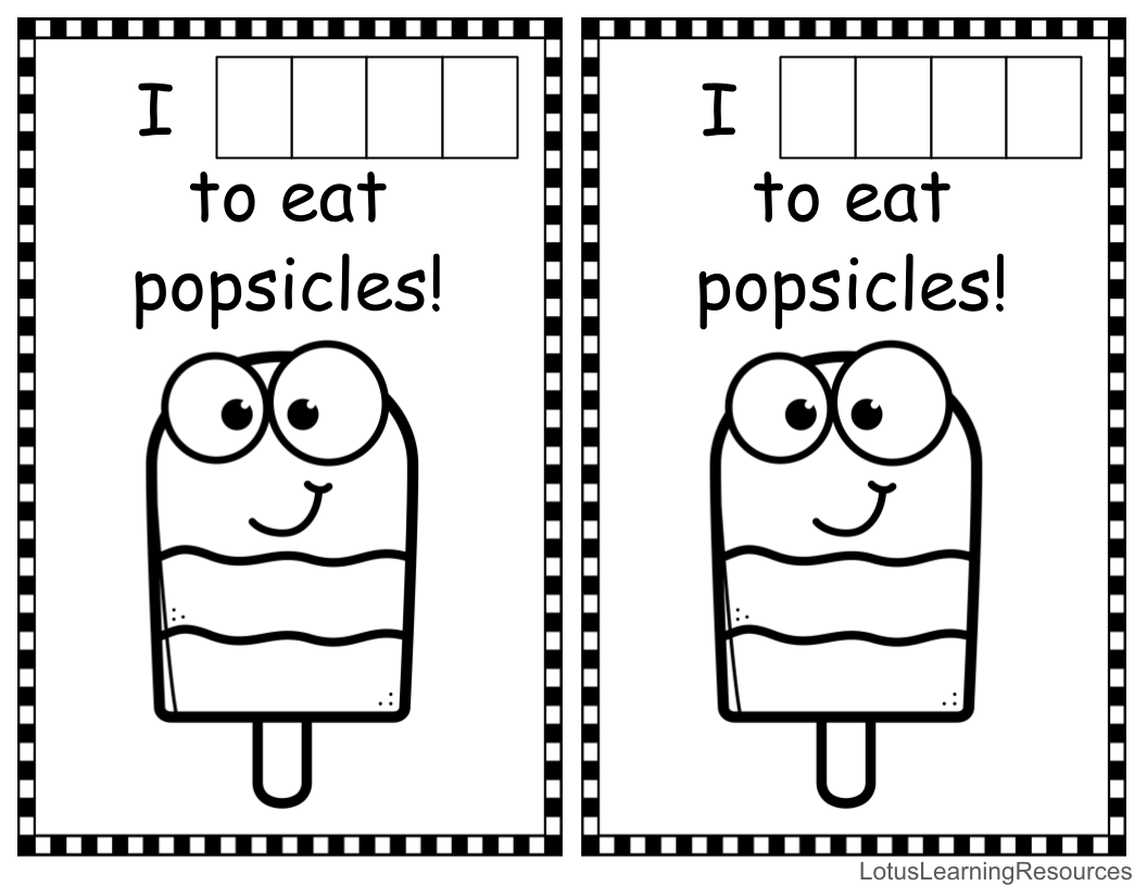 Sight Word Booklet - like