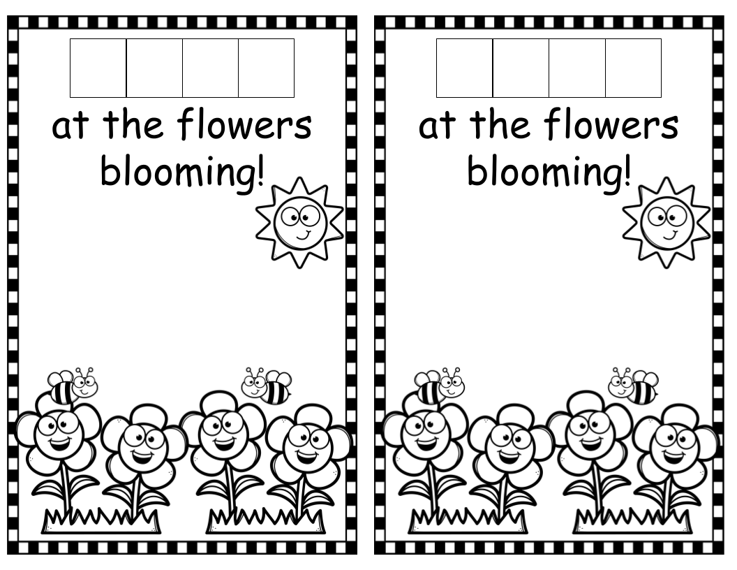 Sight Word Booklet- look