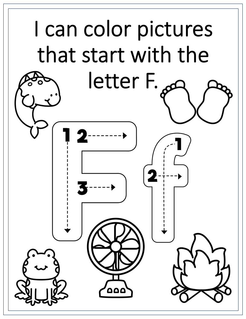 Alphabet Coloring Sheets