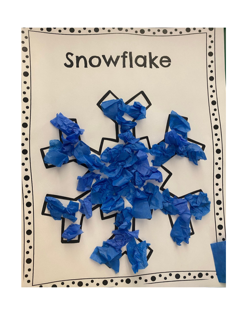 Snowflake Name Raft Snowflake Craft – Lotus Learning