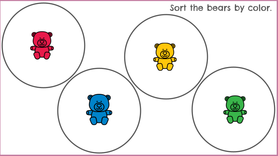 Sorting Bears