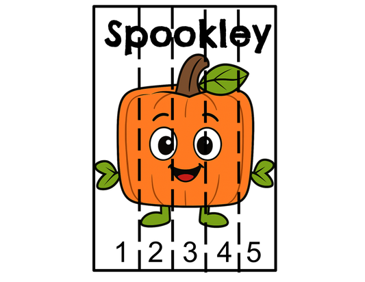 Spookley Number Sequence/Coloring Sheet