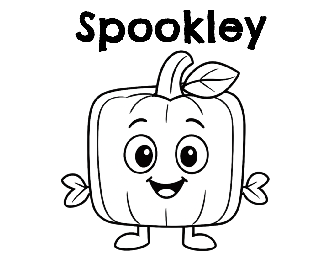 Spookley Number Sequence/Coloring Sheet