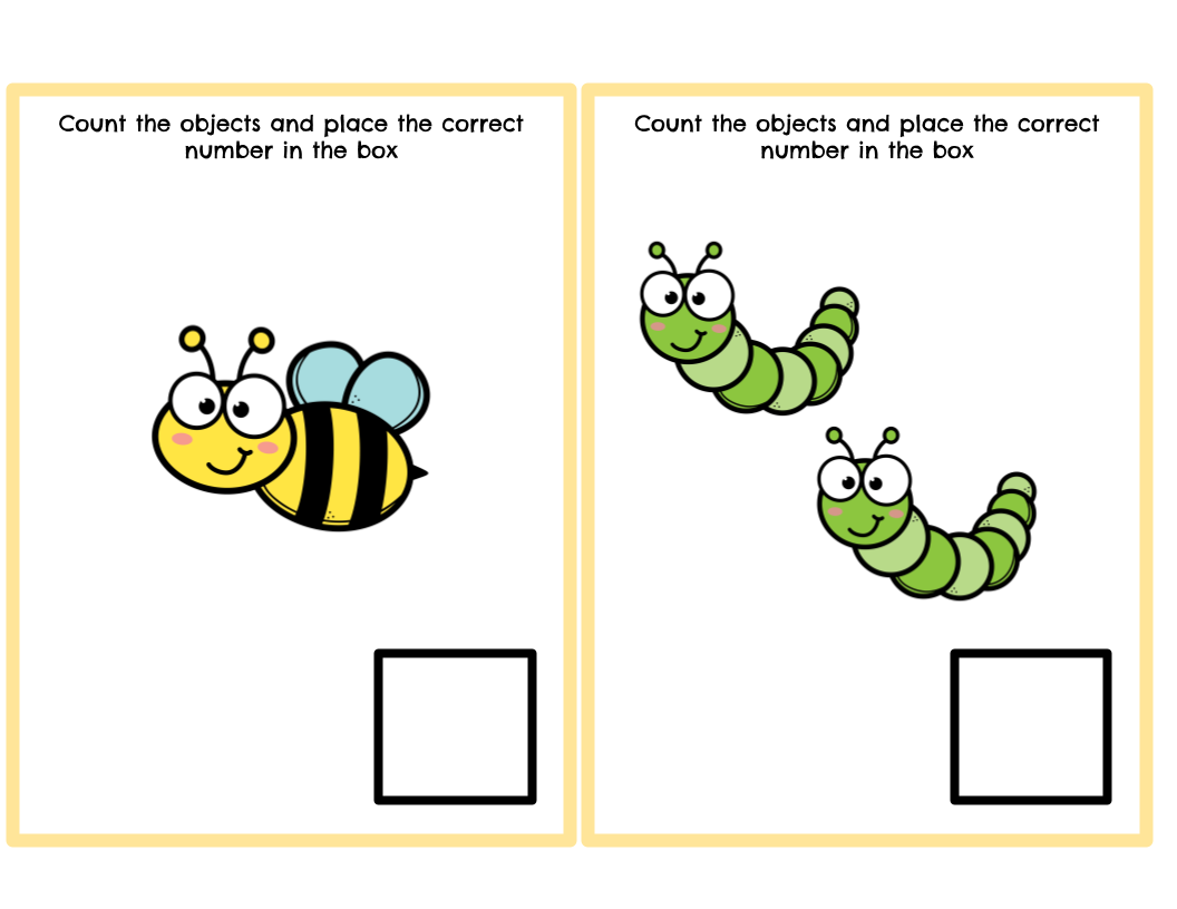 Spring Counting Activity