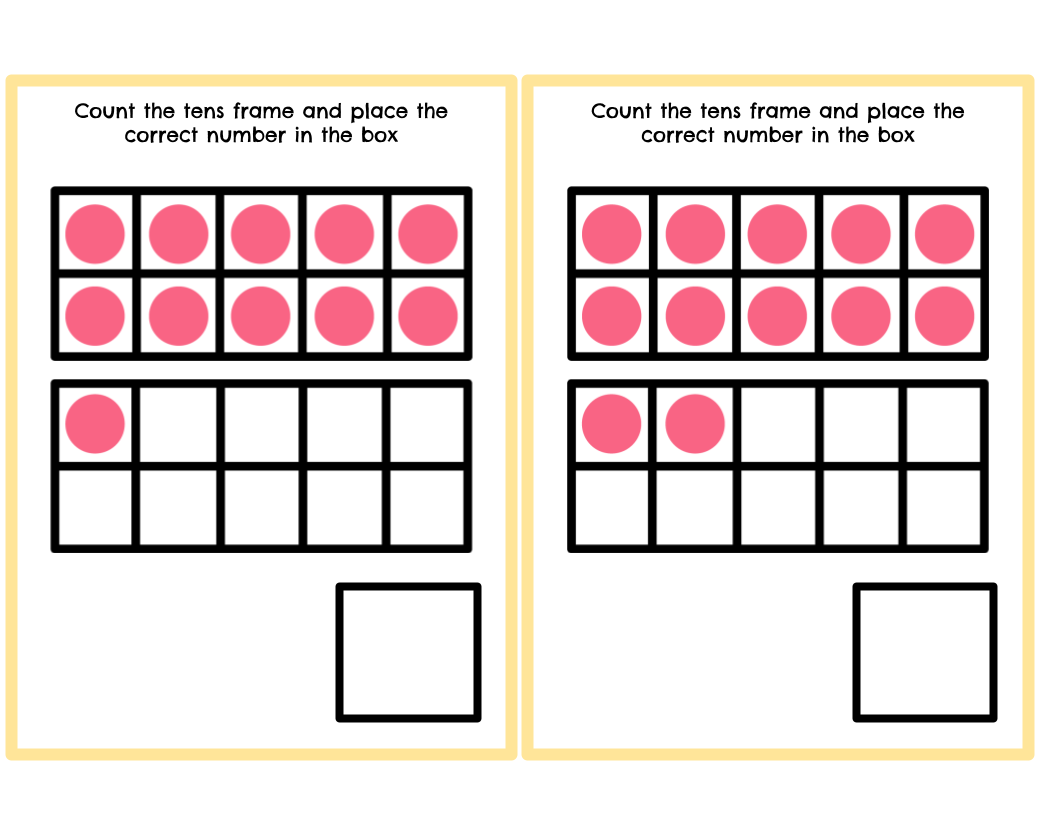 Spring Counting Activity