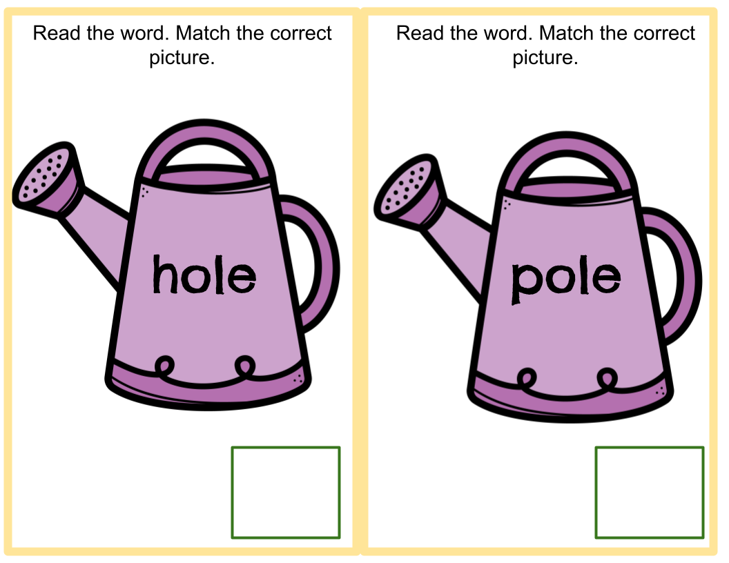 Spring CVCe Picture Match