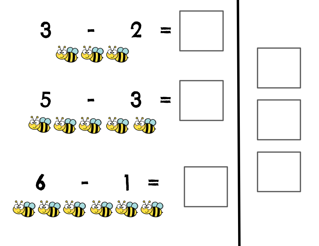 Spring Subtraction Booklet