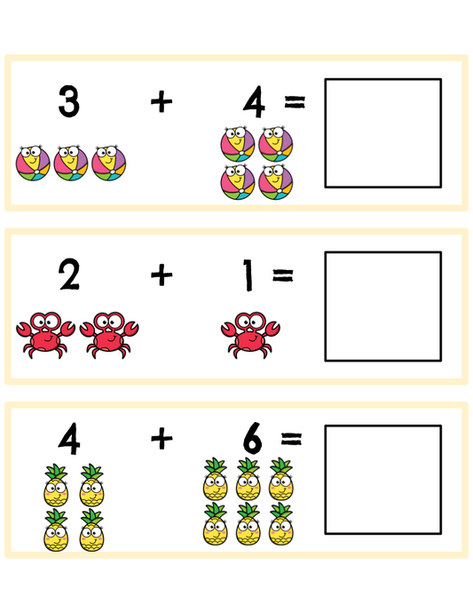 Summer Addition Strips