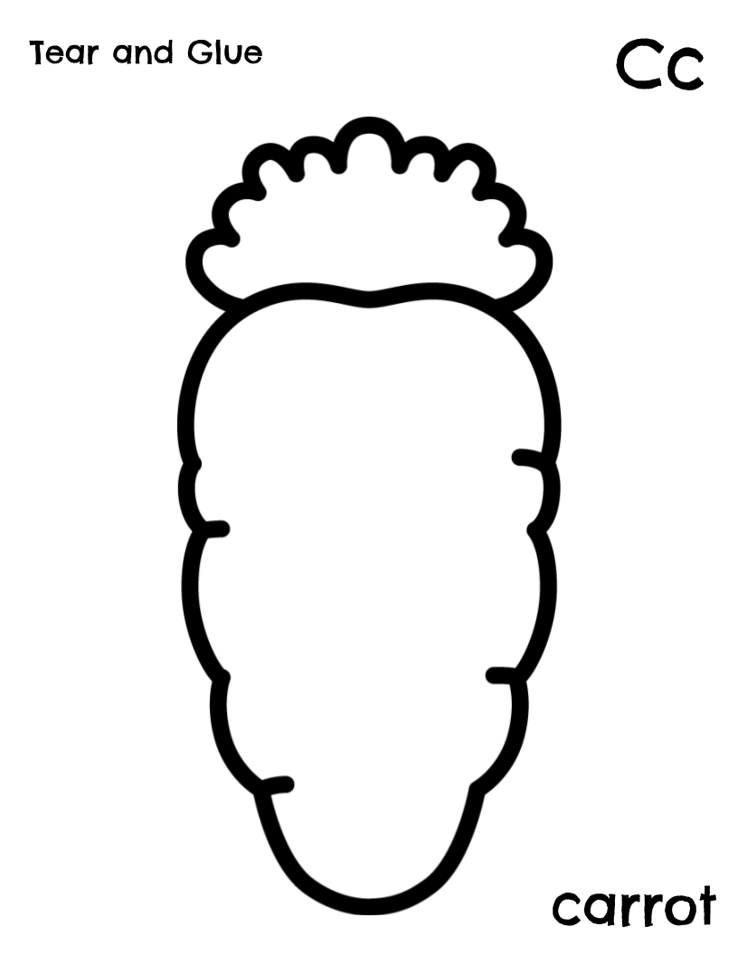 Tear and Glue Letter Sounds