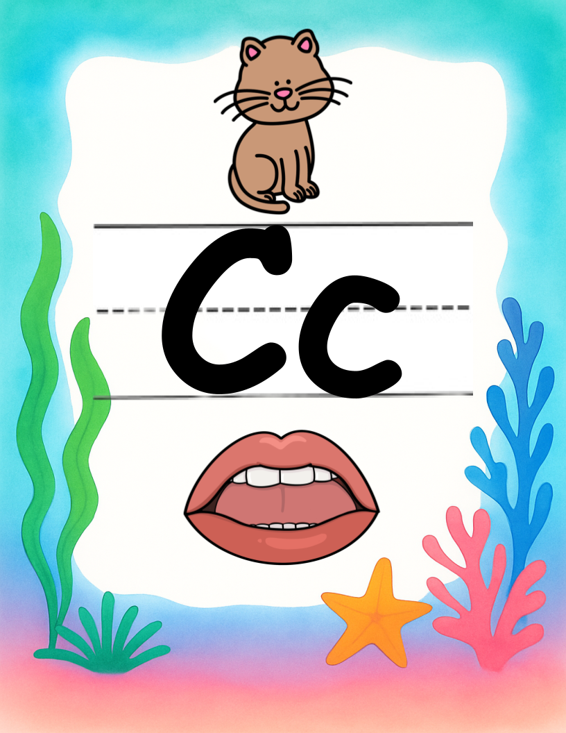 Under The Sea - Alphabet Posters