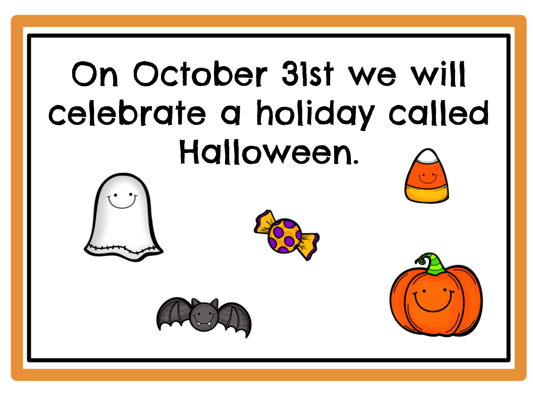 Halloween Social Story