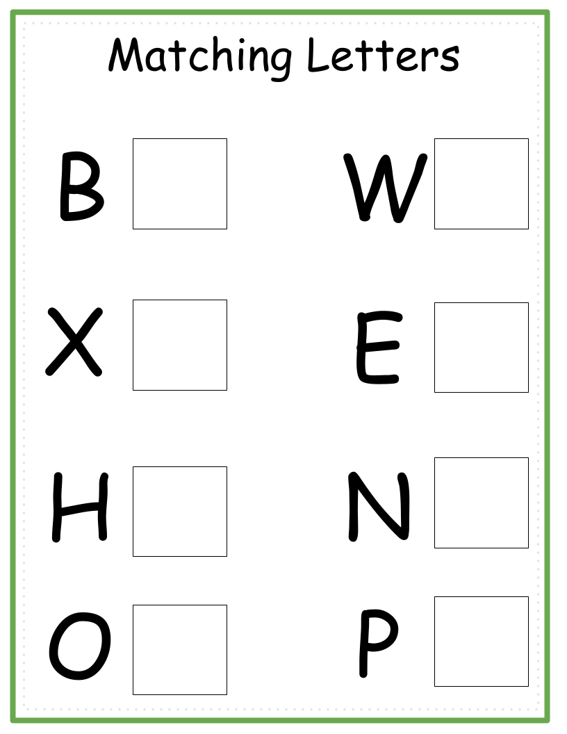 Letter ID Match