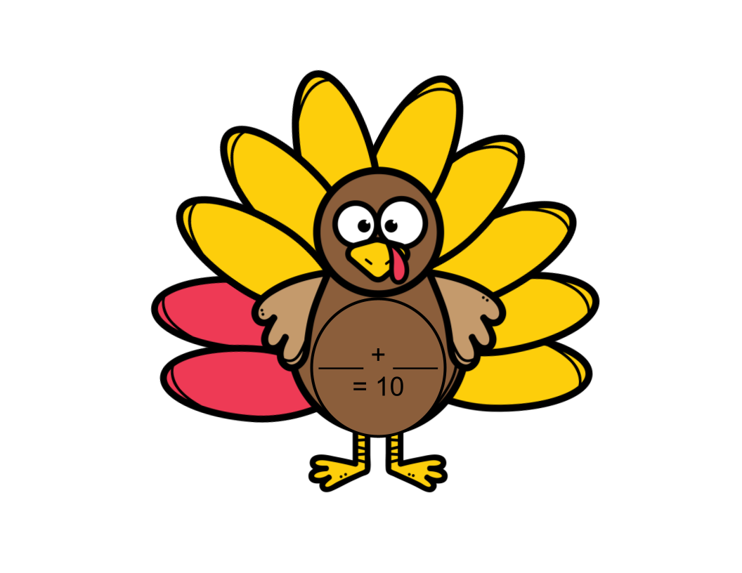 Ways To Make Ten: Turkey