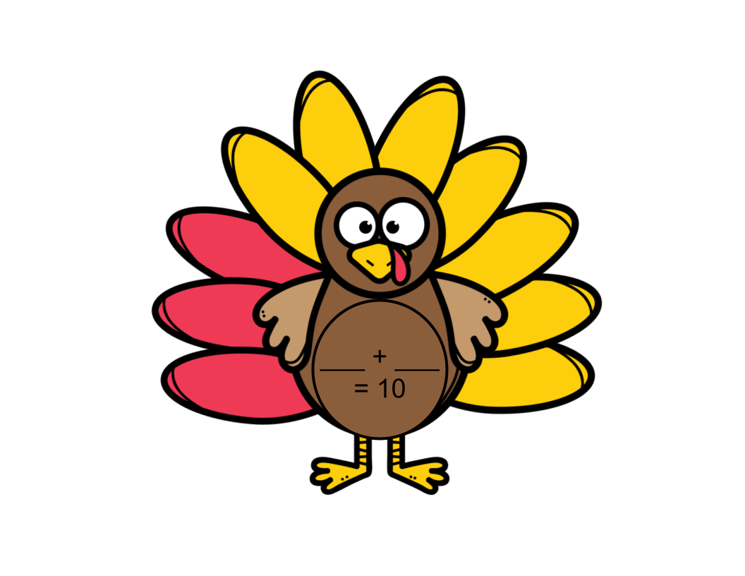 Ways To Make Ten: Turkey
