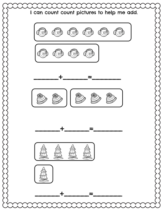 Winter Addition - Building Equations