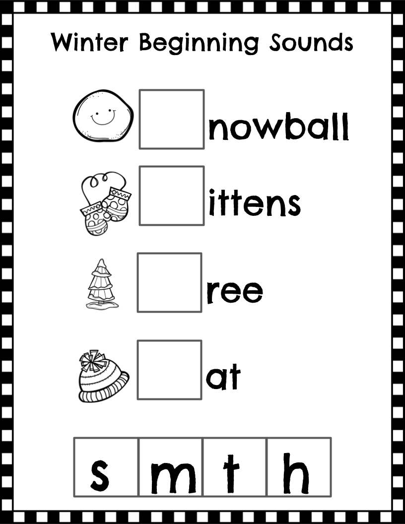 Winter Beginning Sounds