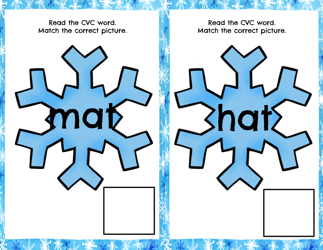 Winter CVC Cards