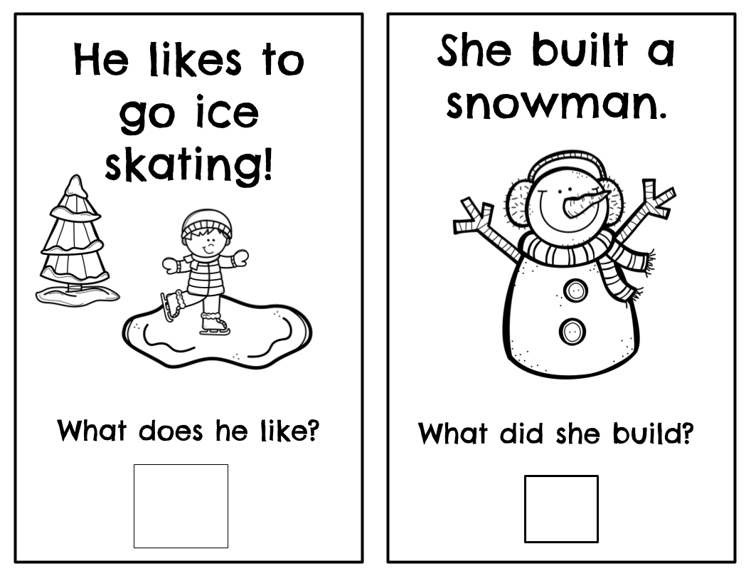 Winter Reading Comprehension