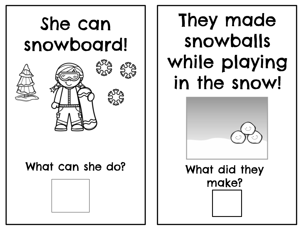 Winter Reading Comprehension